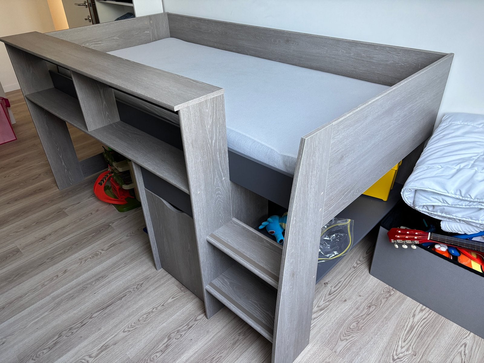 Hoogslaper 200x90 / Perfecte staat, Enfants & Bébés, Chambre d'enfant | Lits superposés & Lits mezzanines, Enlèvement, Comme neuf