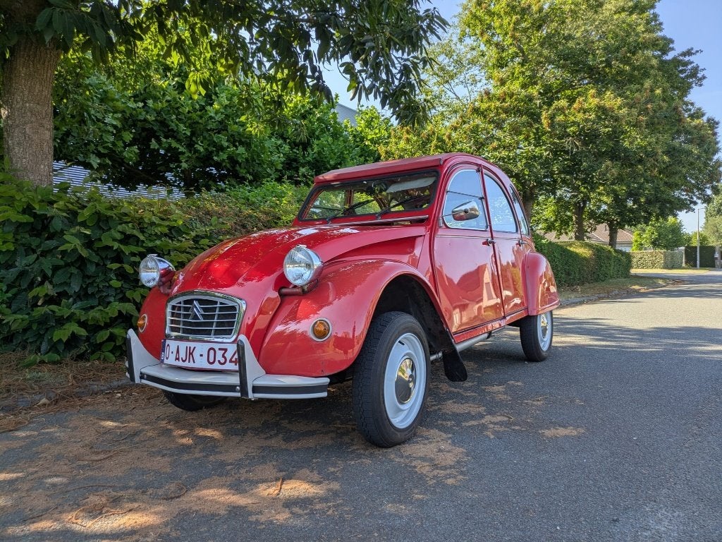 2 CV, Autos, Citroën, Rouge, Achat, 2CV, Boîte manuelle