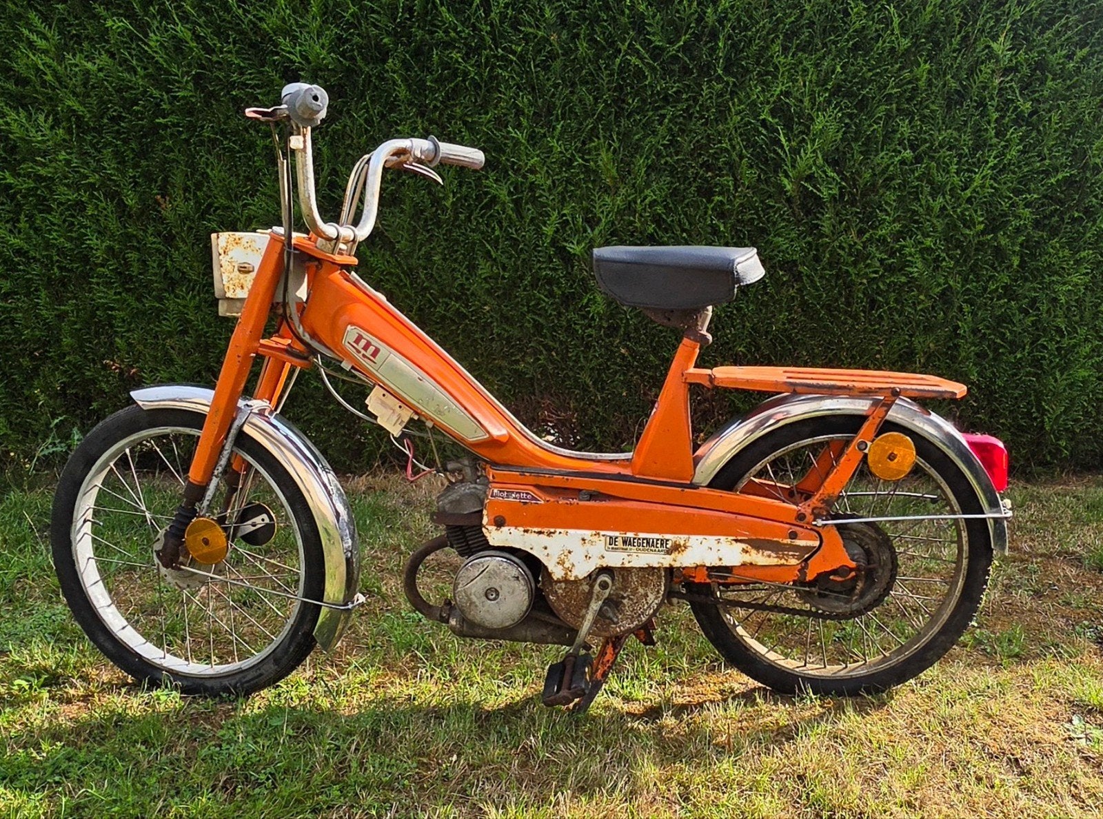 mobylette motobecane met zeer mooie patina  te koop, Enlèvement