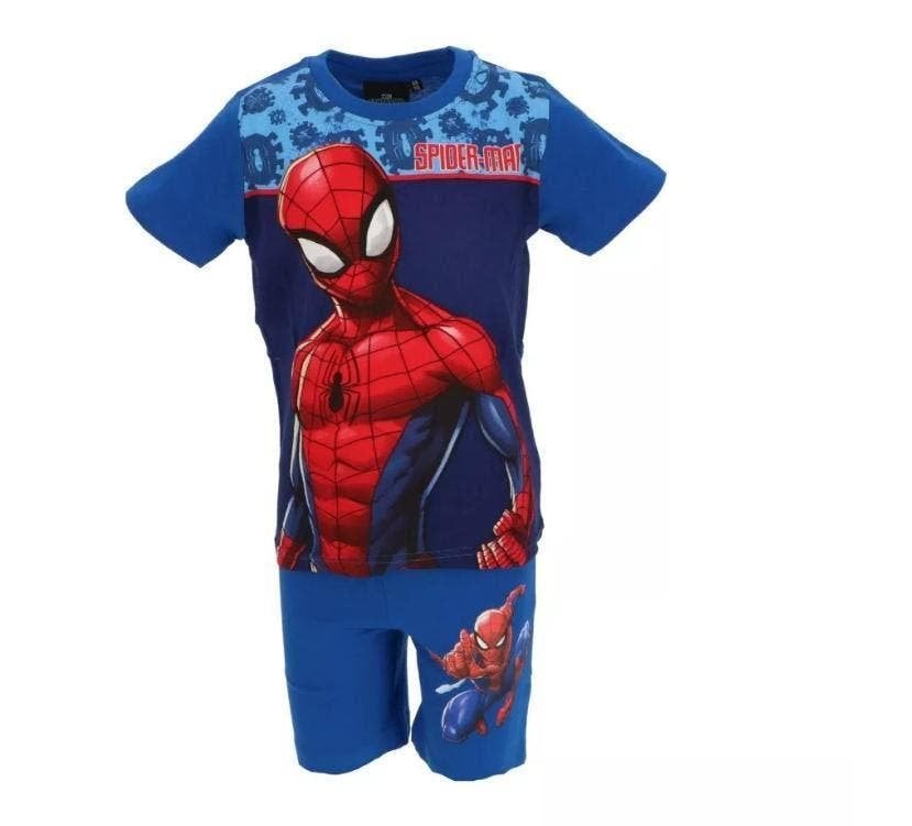 Spiderman Shortama - Marvel - Maat 98 - 104 - 128 - Katoen, Kinderen en Baby's, Nacht- of Onderkleding, Nieuw, Ophalen of Verzenden