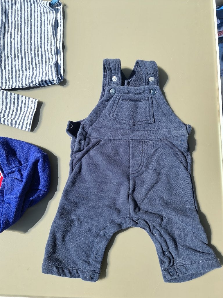 salopette Petit Bateau 3m/60cm, Enfants & Bébés, Enlèvement, Comme neuf