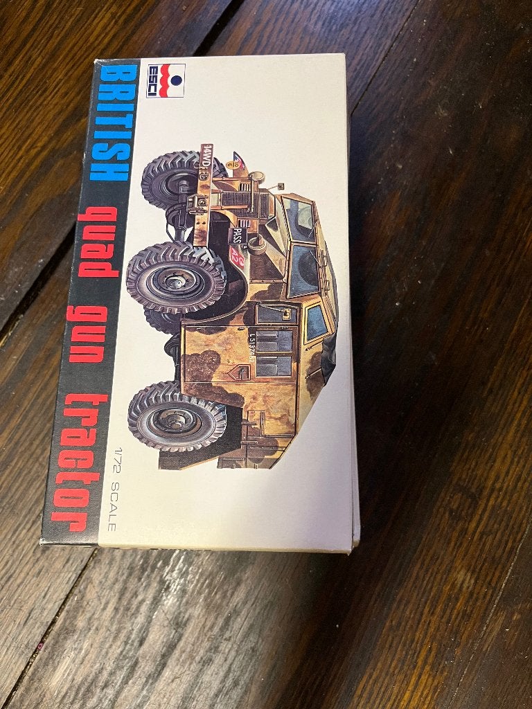 Maquette ESCI BRITISH quad gun tractor 1/72, Enlèvement ou Envoi