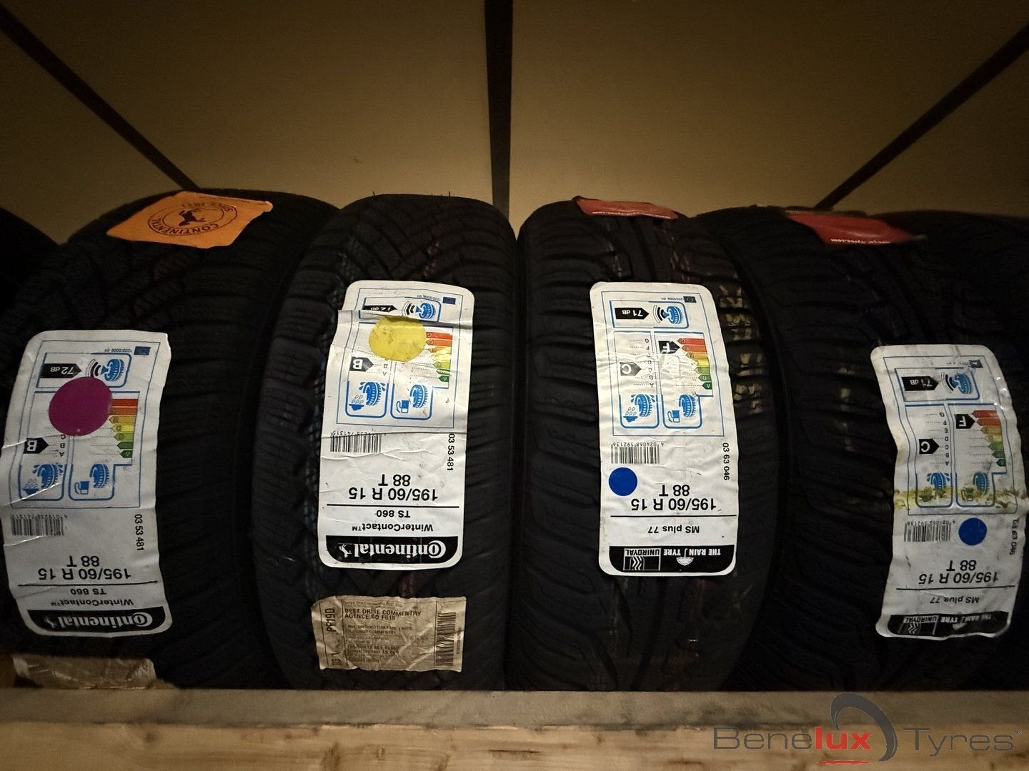 new snow 195/60R15 Continental 195/60 R15 195/60/15 1956015, Auto-onderdelen, 15 inch, -, -, Nieuw