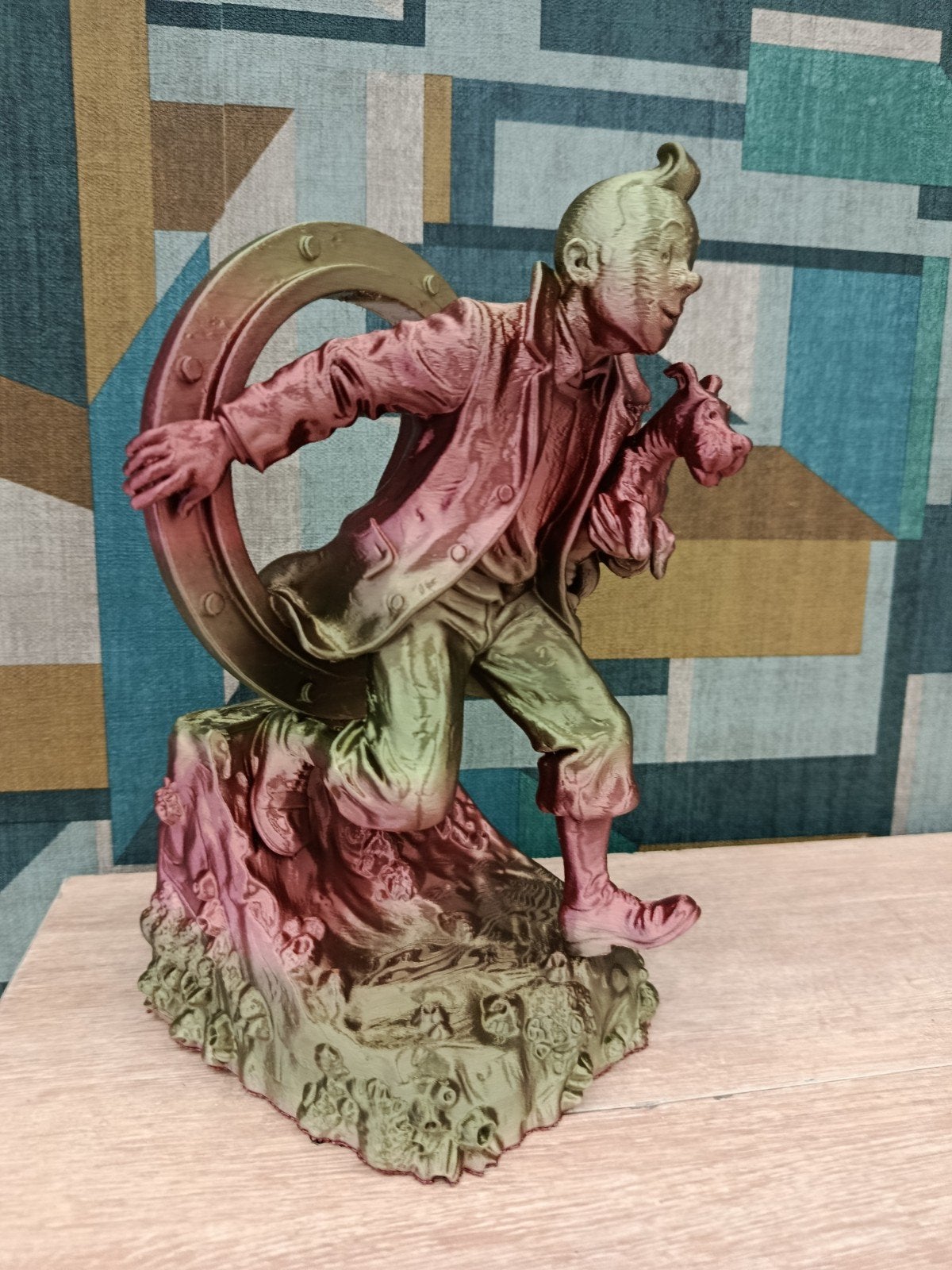 statue de tintin et Milou, Collections, Envoi, Tintin, Comme neuf