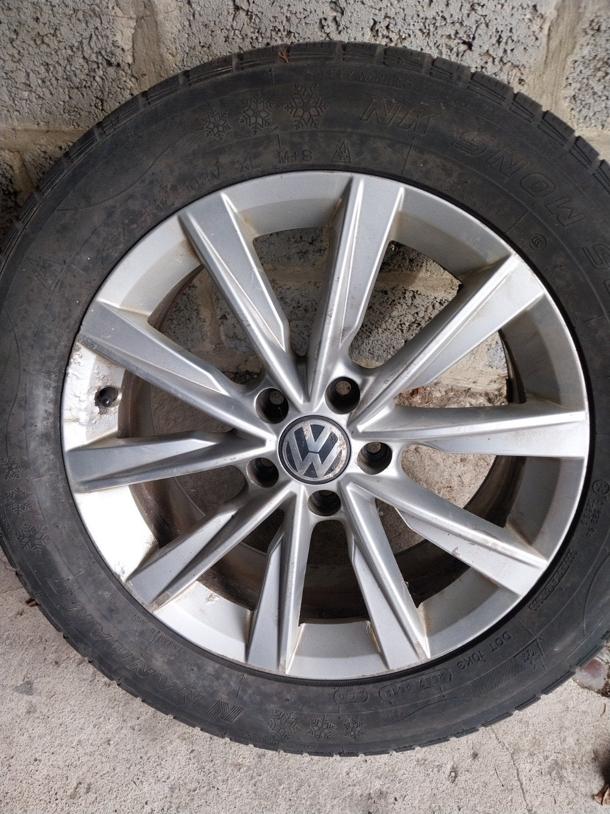 jante VW tiguan, Enlèvement, Pneu(s)