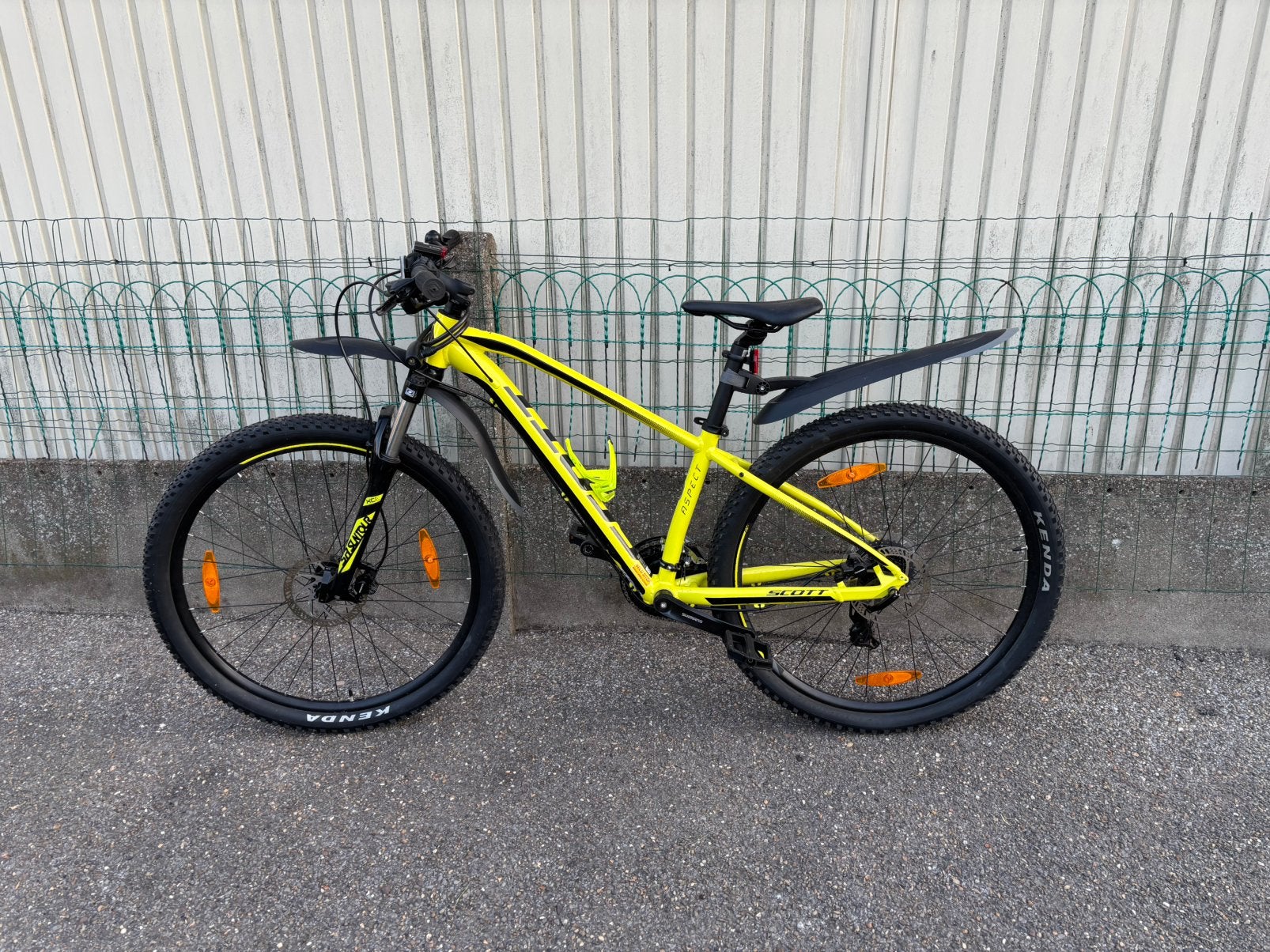 Scott Aspect 760 yellow XS, Fietsen en Brommers, Fietsen | Mountainbikes en ATB, Gebruikt, Hardtail, Schijfrem, Ophalen