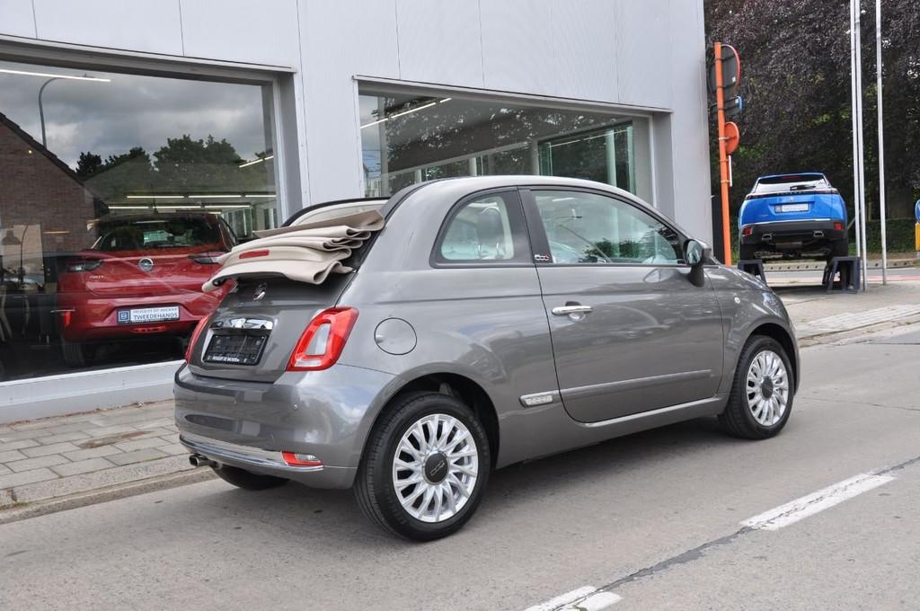 Fiat 500C Lounge * As New * (bj 2020, automaat), Auto's, Fiat, 4 zetels, Stof, Gebruikt, Euro 6
