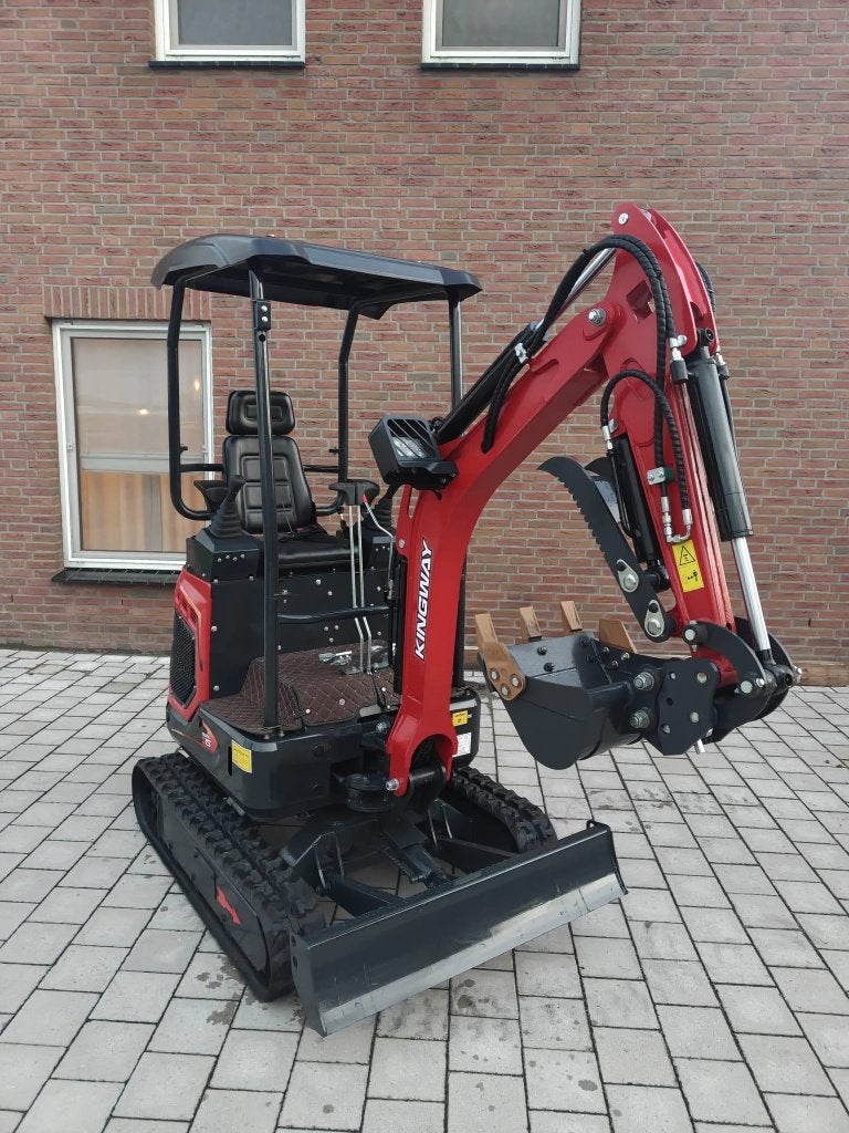 Mini-pelle Yama S15 Kingway, 3 godets, pouce gratuit, Enlèvement ou Envoi, Excavatrice