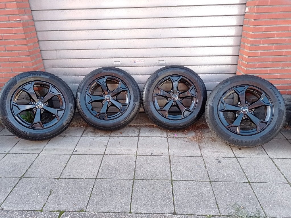 Jolie Jantes Noir Audi Q3 Tiguan Skoda Zodiak 215/65/17, Enlèvement ou Envoi, Jante(s)