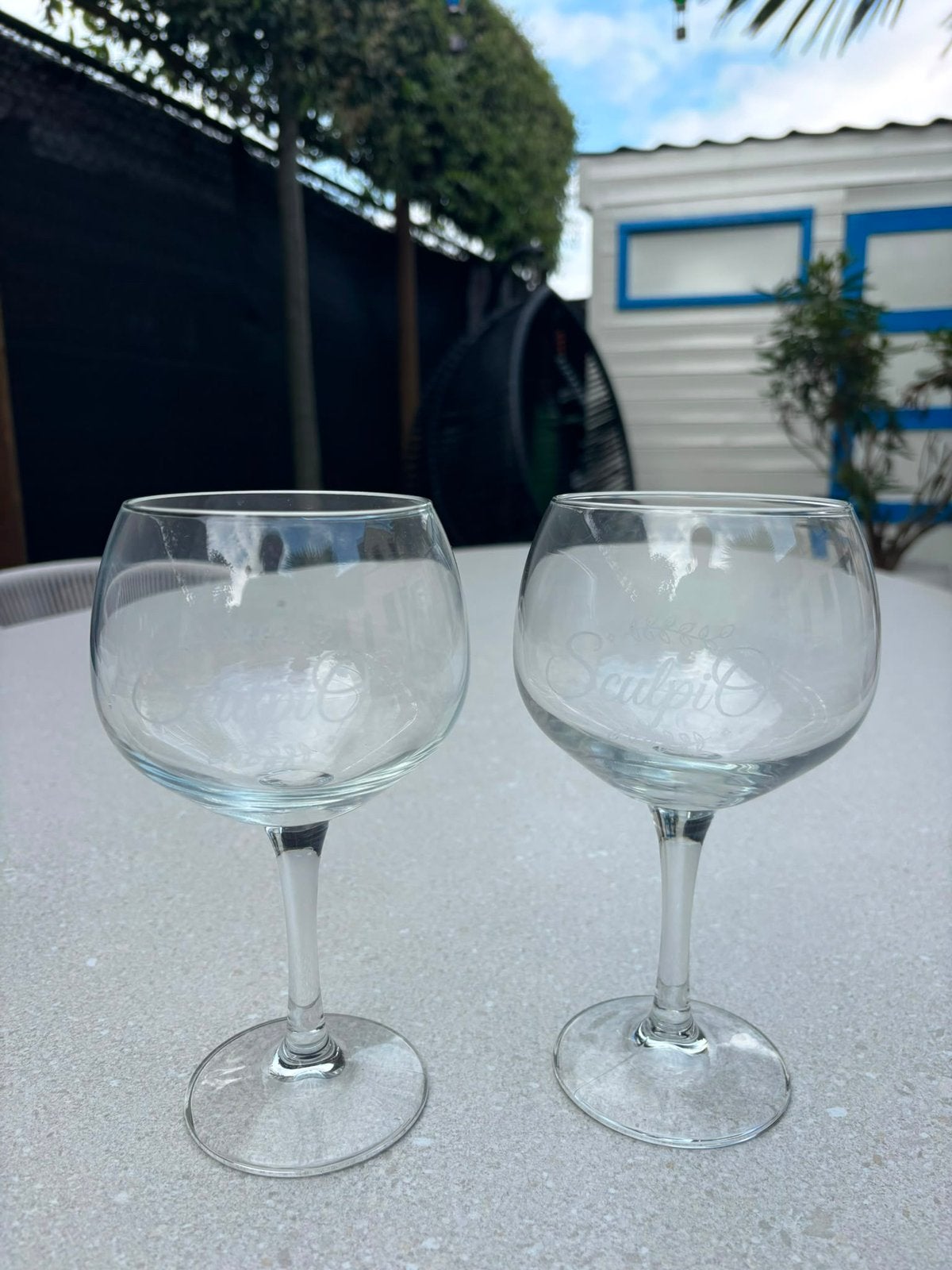 2 gin glazen, Enlèvement, Comme neuf