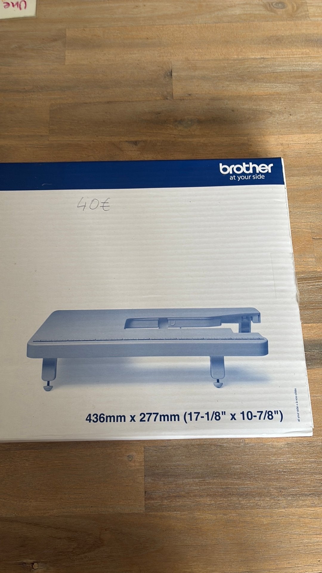 Brother/Extension maxi table pour machine à coudre, Enlèvement ou Envoi, Neuf, Accessoires, Brother