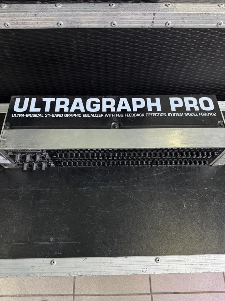 Behringer FBQ3102HD Ultragraph Pro 2 x 31 Band, Enlèvement