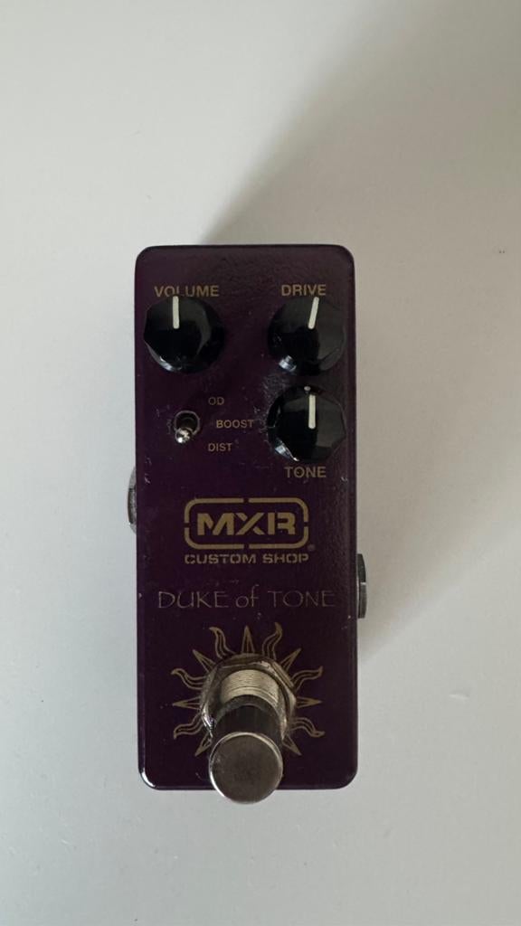 MXR duke of tone, Muziek en Instrumenten, Effecten, Ophalen of Verzenden, Zo goed als nieuw, Distortion, Overdrive of Fuzz