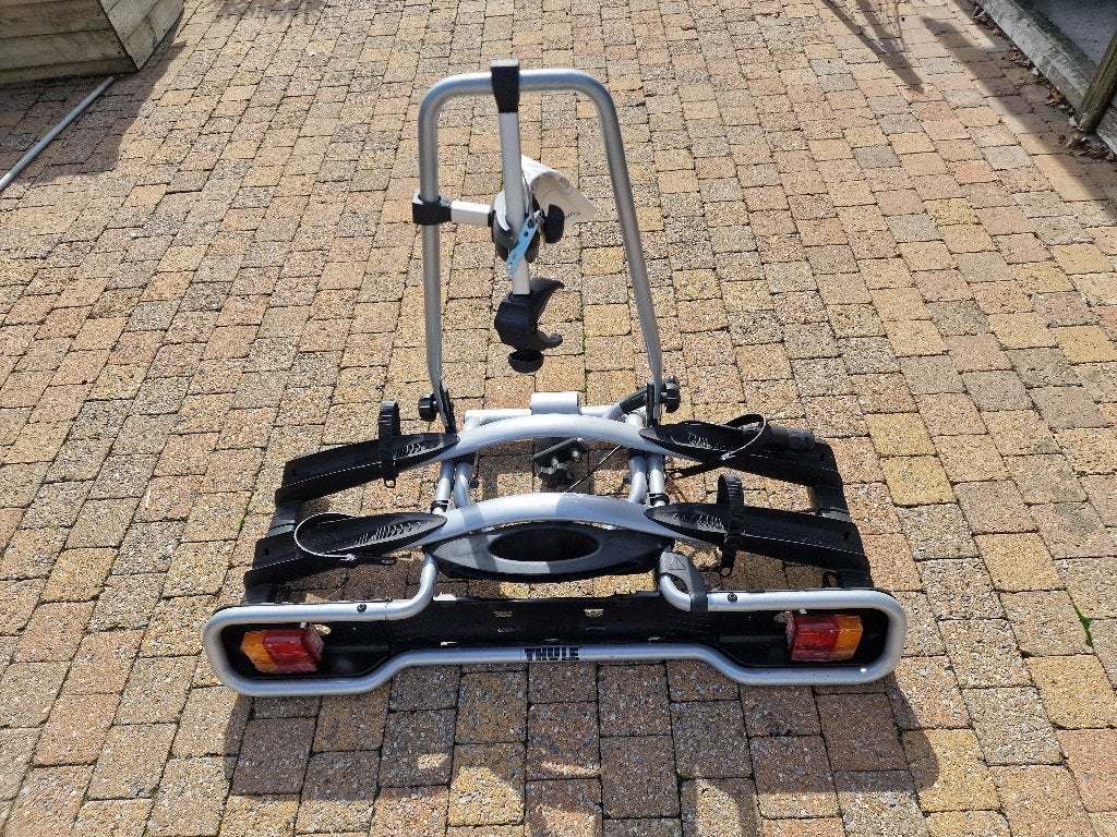 Fietsrek thule 2 fietsen, Enlèvement, 2 vélos, Neuf, Support d'attelage