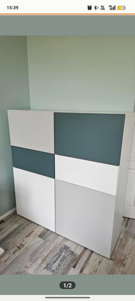 2 Ikea besta kasten, Ophalen of Verzenden
