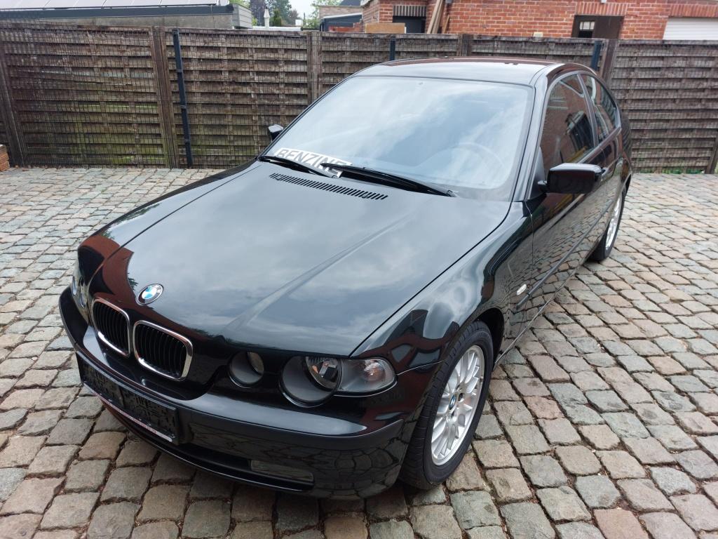 BMW 316 TI Compact/2002/1,6 Benzine/28000km/€7990,00, Auto's, BMW, Bedrijf, Te koop, Alarm, Automatische klimaatregeling, Boordcomputer