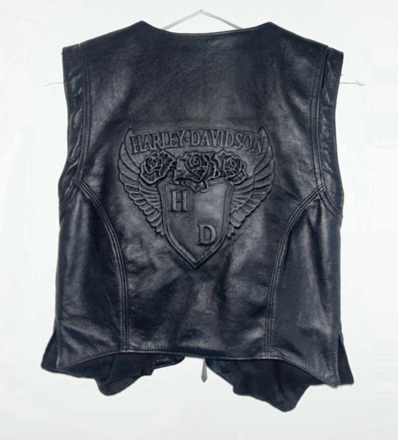 Harley Davidson Jacket Made in U.S.A - Vintage, Vêtements | Femmes, Enlèvement, Comme neuf, Taille 36 (S), Noir