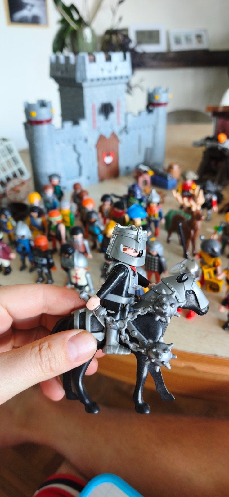 Lot playmobil chevaliers, Verzamelen, Poppetjes en Figuurtjes, Ophalen of Verzenden
