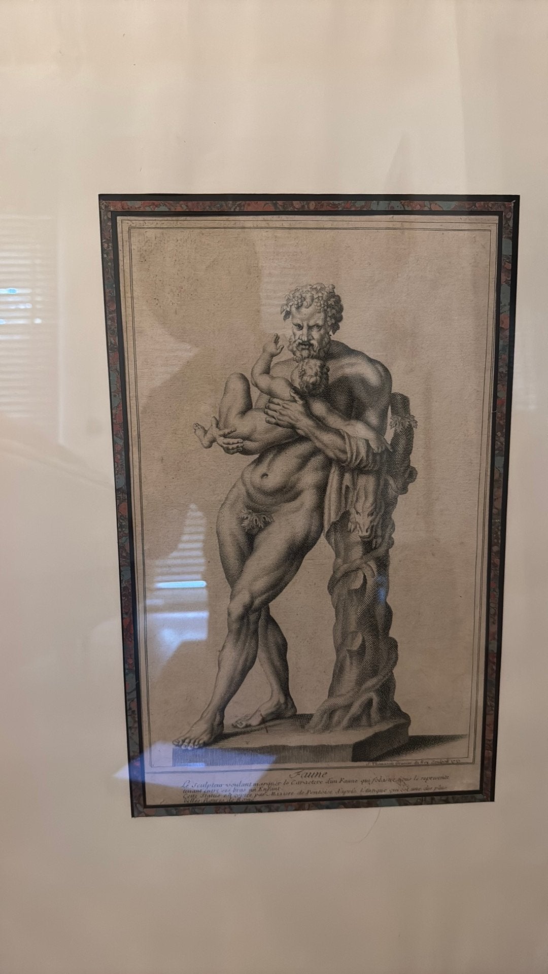 Originele kopergravure simon thomassin Versailles, Enlèvement