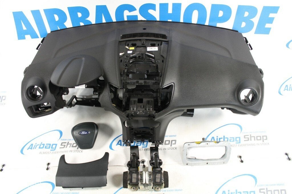 Airbag kit Tableau de bord noir Ford Fiesta MK7 2013-2017