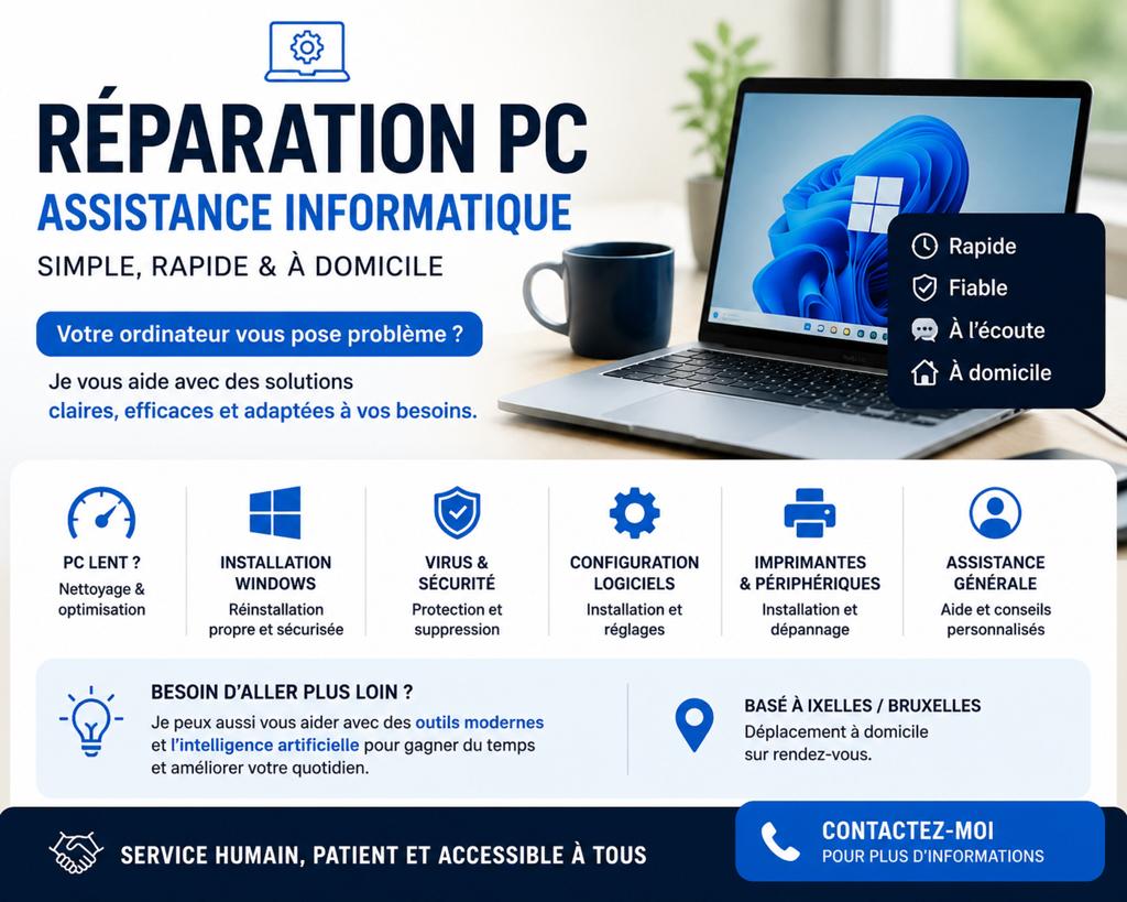 Réparation PC • Optimisation • Assistance informatique, Services & Professionnels, No cure no pay, Jeux sur ordinateur