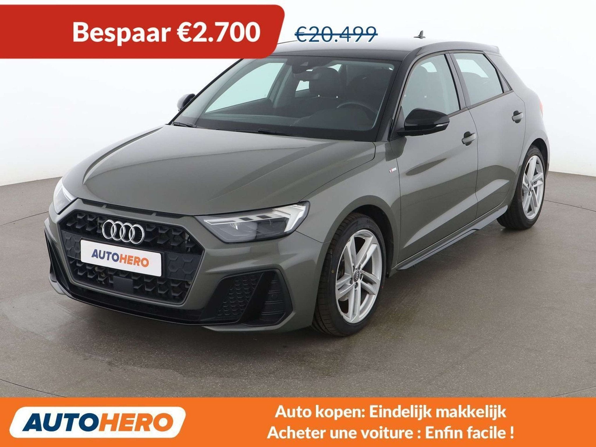 Audi A1 35 TFSI S line (bj 2019, automaat), Auto's, Audi, Stof, Lichtsensor, https://public.car-pass.be/vhr/f89a1e1d-6e9f-4096-8429-6942f21ebddc