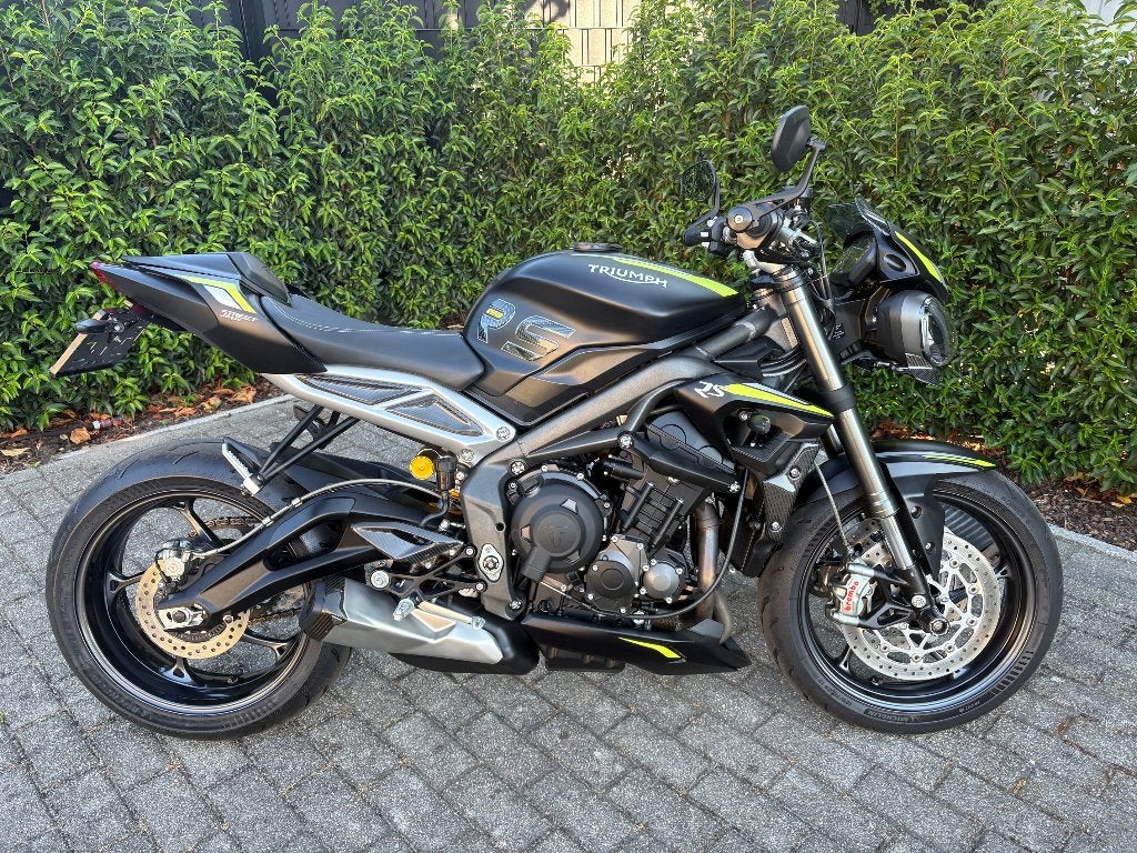 Triumph Street Triple 765 RS ABS + Garantie + Onderhoud!, Occasion, Motorrijbewijs A, Bedrijf, 3 cilinders