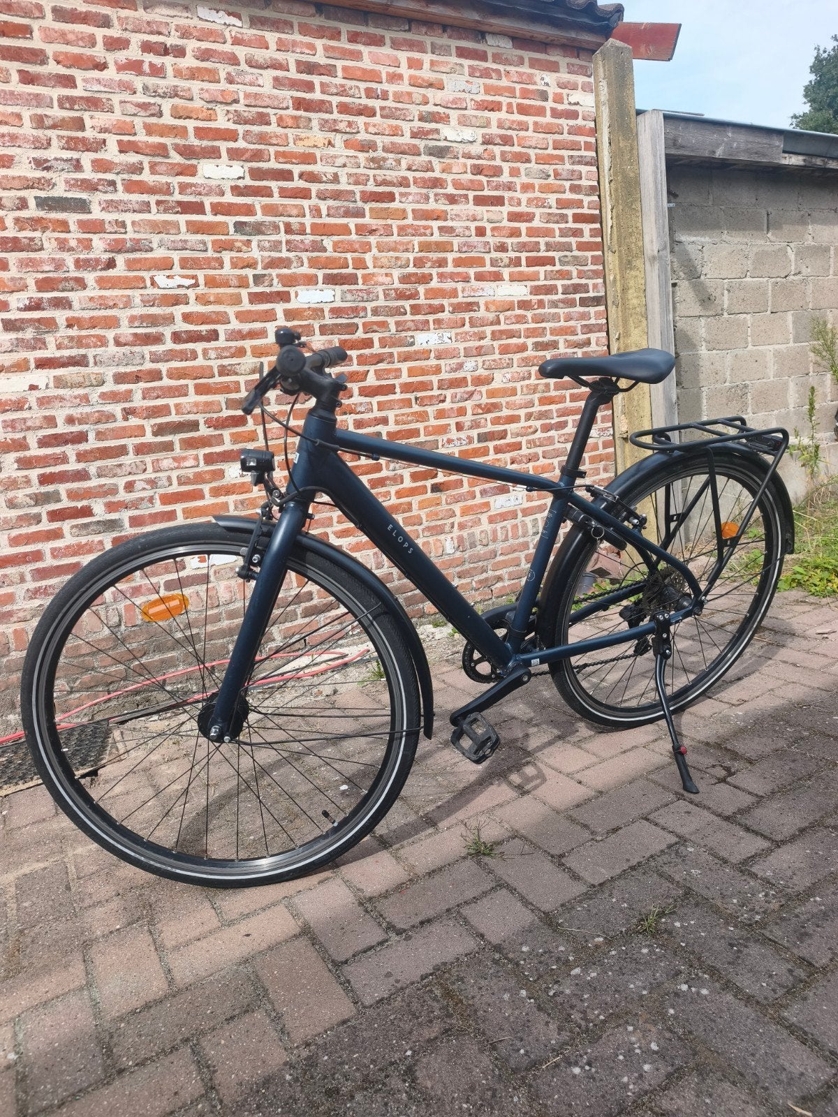 Elops 500 stadsfiets, Fietsen en Brommers, Fietsen | Heren | Sportfietsen en Toerfietsen, Ophalen, Minder dan 10 versnellingen