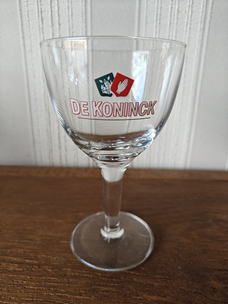 Verre à bière vintage De Koninck Antwerp, Collections, Enlèvement ou Envoi, Comme neuf, Autres types, De Koninck