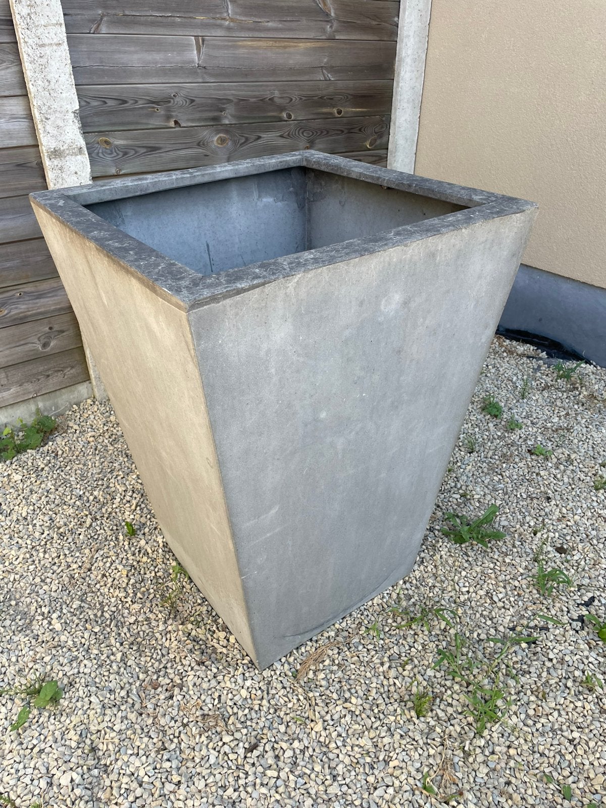 Bloempot, Tuin en Terras, Ophalen, Vierkant, Zo goed als nieuw, 60 cm of meer