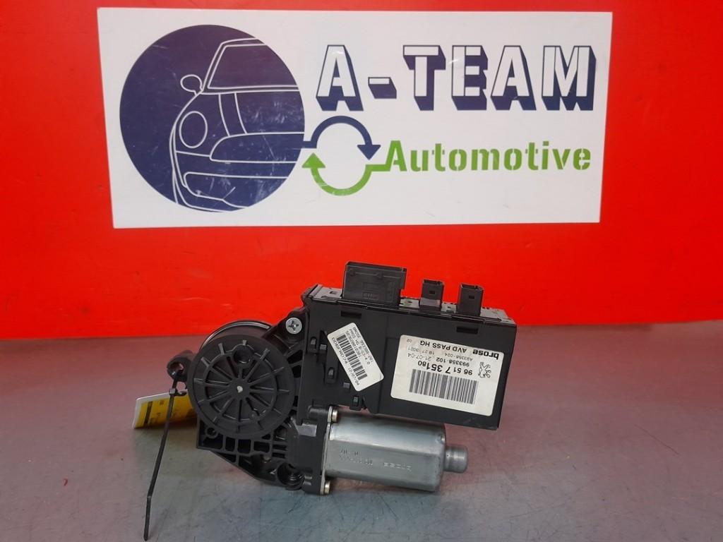 MOTEUR LEVE VITRE ELECTRIQUE 307 CC (3B) (9651735180), Utilisé, Peugeot