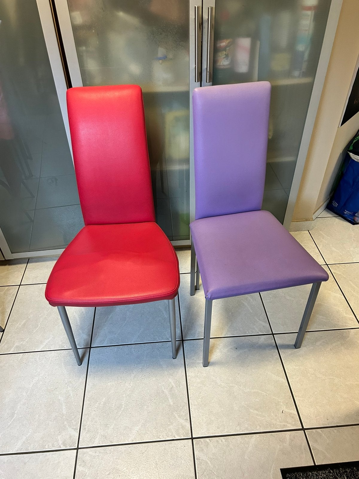 Lot de 5 chaises, Maison & Meubles, Autres couleurs, Synthétique, Enlèvement, Moderne