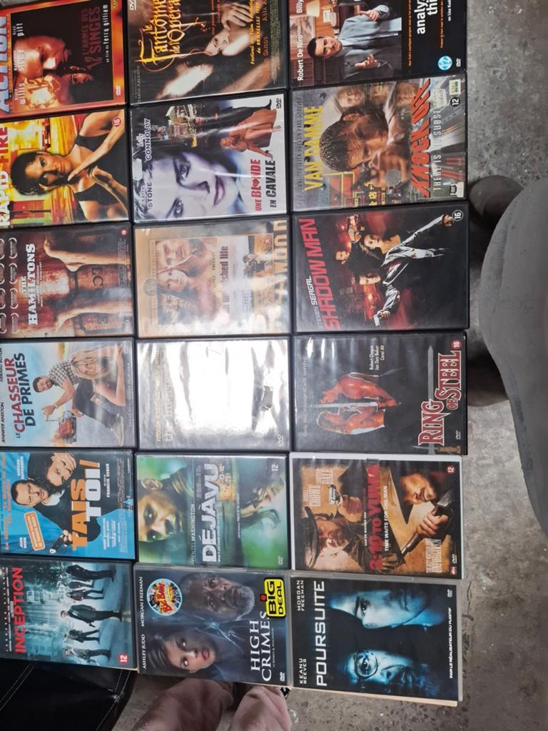 Dvd's +-190 stuks, Cd's en Dvd's, VHS | Kinderen en Jeugd, Ophalen