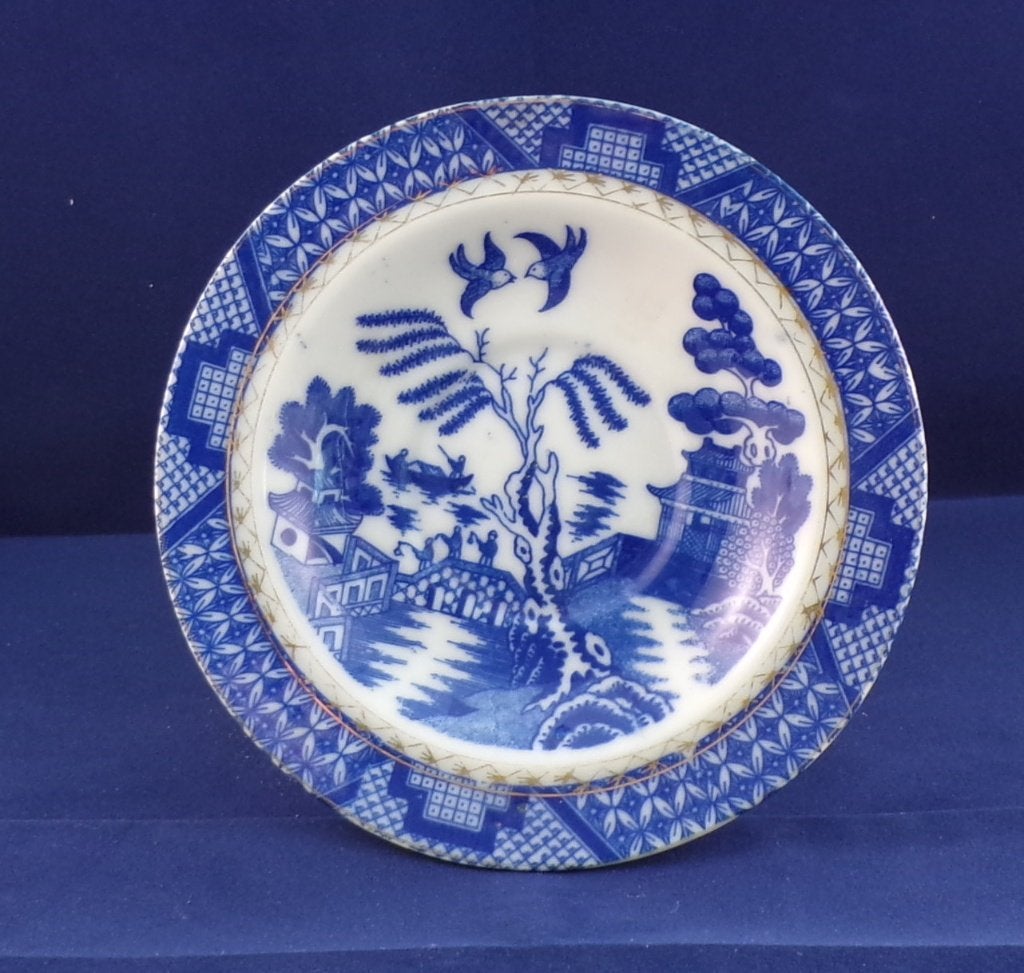 Soucoupe de tasse à thé en porcelaine de Tournai (18em S.), Enlèvement ou Envoi