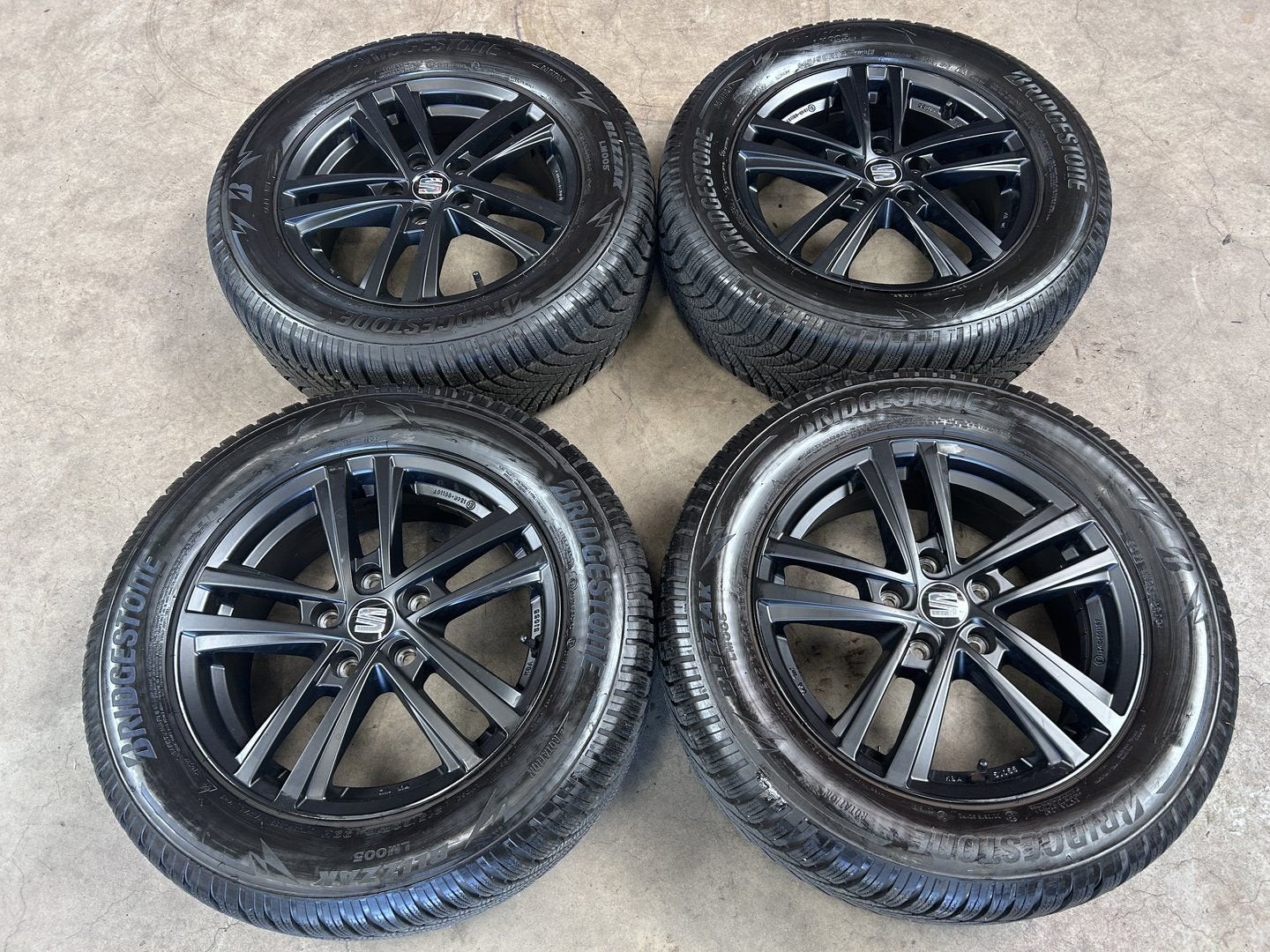 diversen originele velgen + winterbanden Seat Ateca, Autos : Pièces & Accessoires, Pneus et Jantes, 16 pouces, Véhicule de tourisme