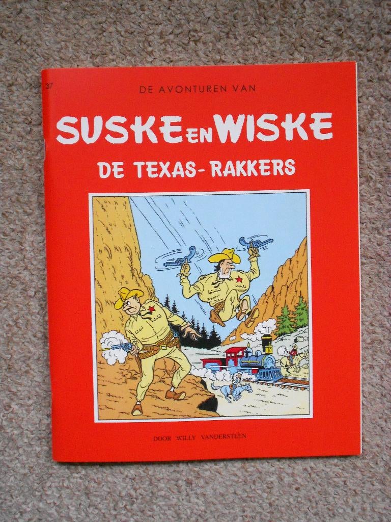 Suske en Wiske 37 - De Texas-Rakkers - 2012 - nr 65 van 100, Boeken, Willy Vandersteen, Eén stripboek, Nieuw, Ophalen of Verzenden