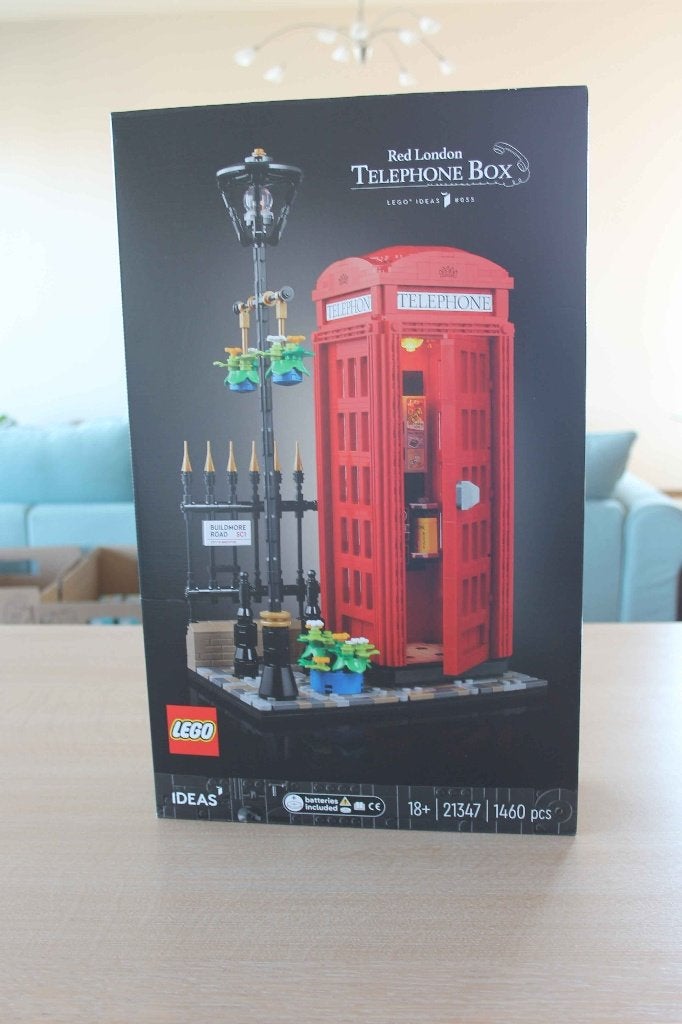 LEGO Ideas 21347 Cabine téléphonique rouge de Londres, Neuf, Enlèvement ou Envoi, Lego, Ensemble complet