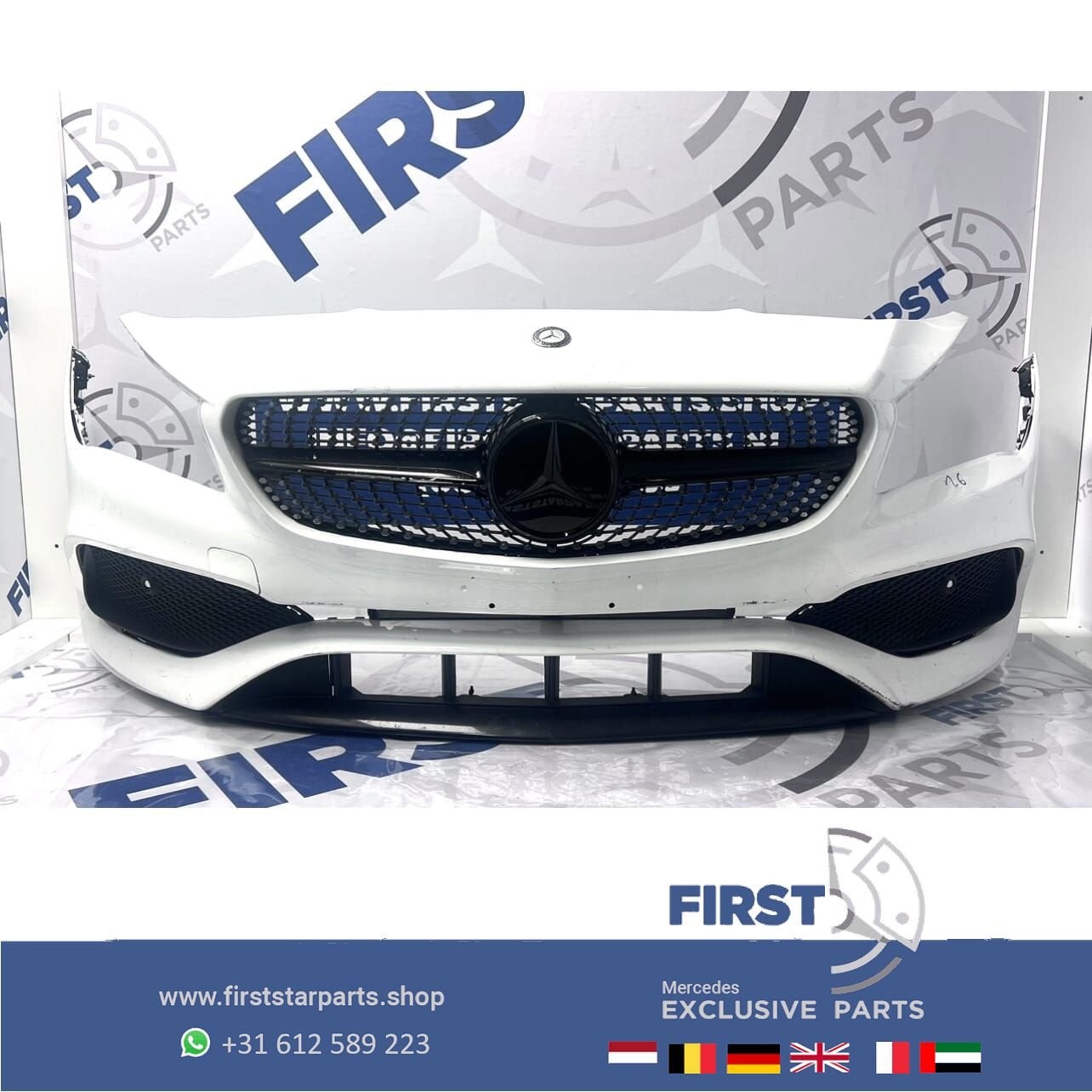 C117 AMG BUMPER CLA Facelift AMG Voorbumper W117 compleet di