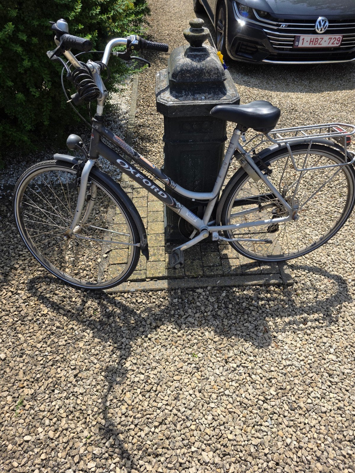 Damesfiets oxford, Fietsen en Brommers, Minder dan 10 versnellingen, Gebruikt, Velgrem, Ophalen