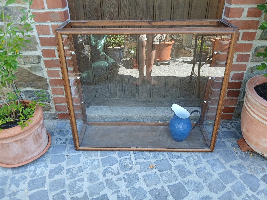Ancienne vitrine de magasin pour militaria, collection, ..., Collections, Objets militaires | Seconde Guerre mondiale, Enlèvement