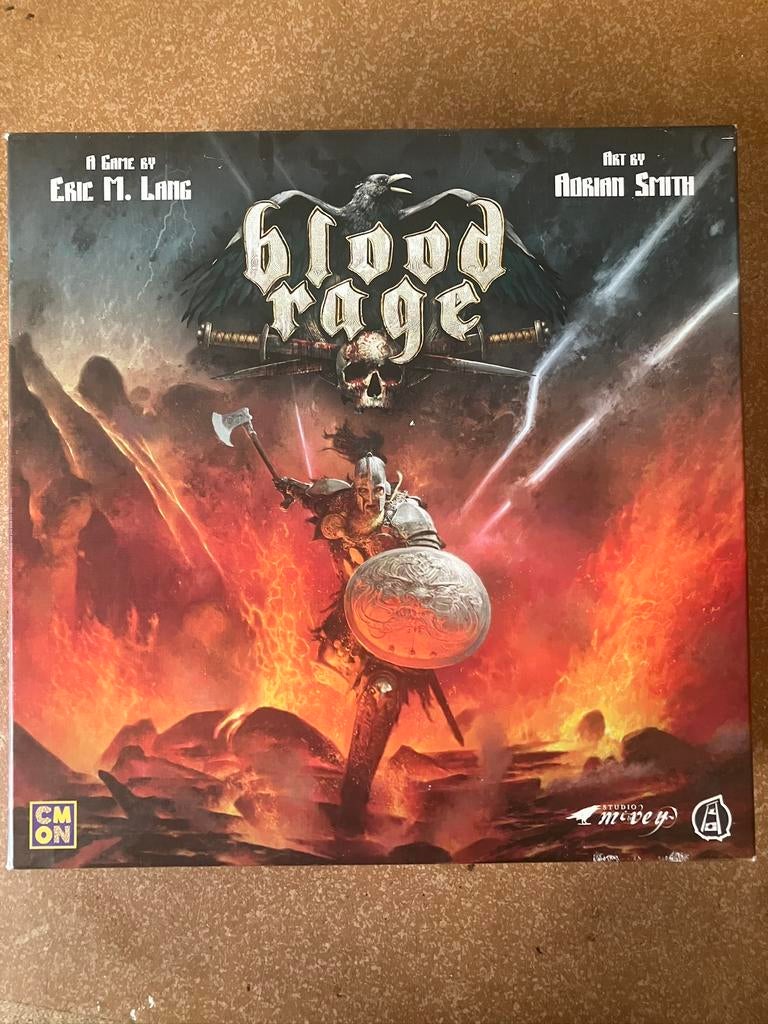 Blood Rage bordspel, Enlèvement ou Envoi, Comme neuf