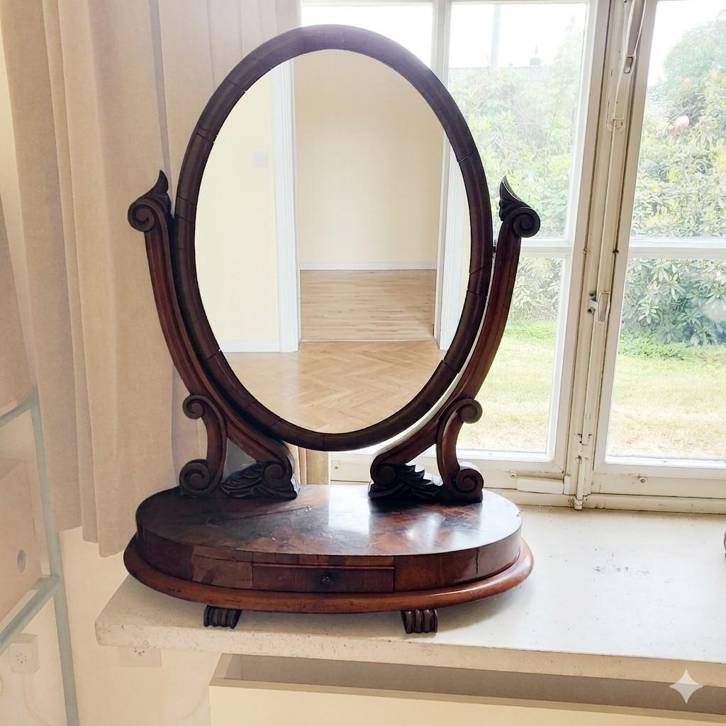 Miroir de toilette ancien, Antiquités & Art, Enlèvement