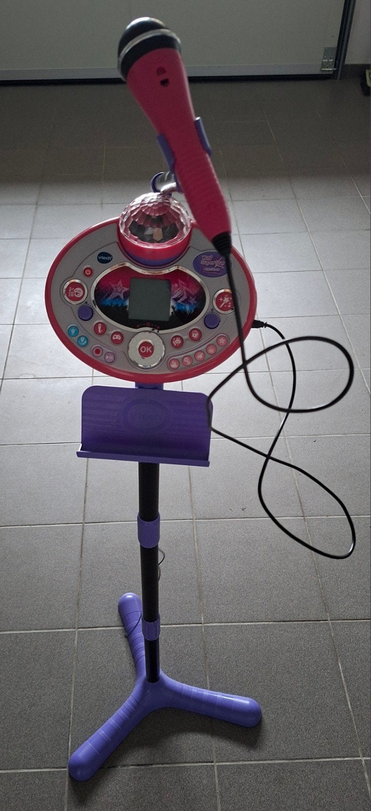 Vtech kidi super star, Ophalen
