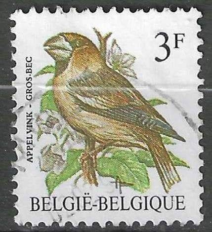 Belgique 1985 - Yvert 2186 /OBP 2189 - Buzin - Hawfinch (ST), Envoi, Affranchi, Oblitéré, Véhicules
