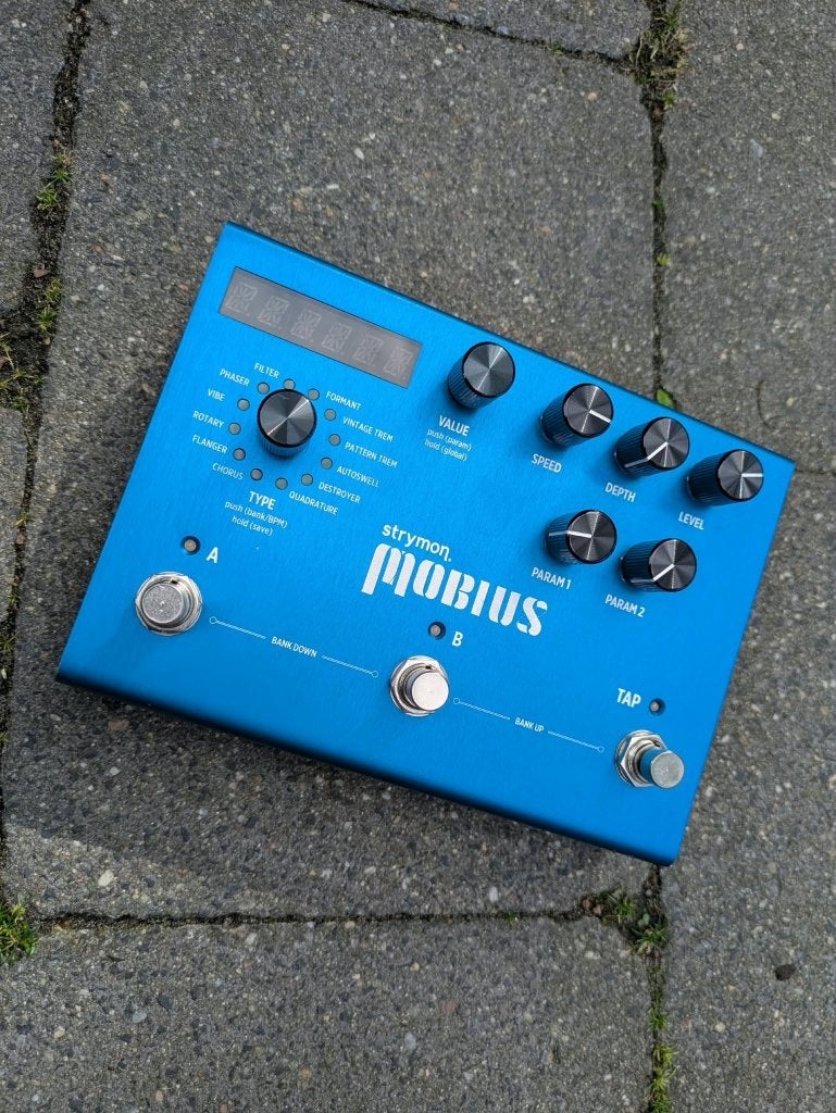 Strymon Mobius, Ophalen, Gebruikt, Chorus