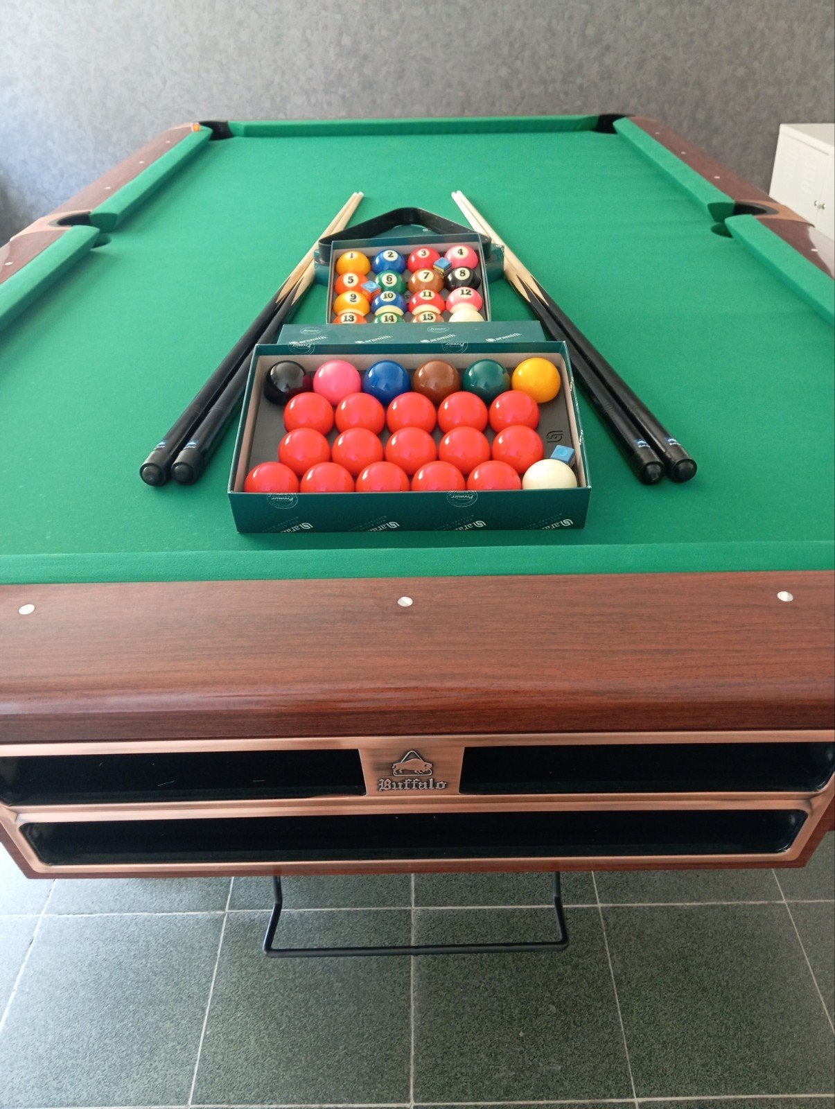 Pooltafel, Sport en Fitness, Biljarten en Poolen, Ophalen, Pooltafel