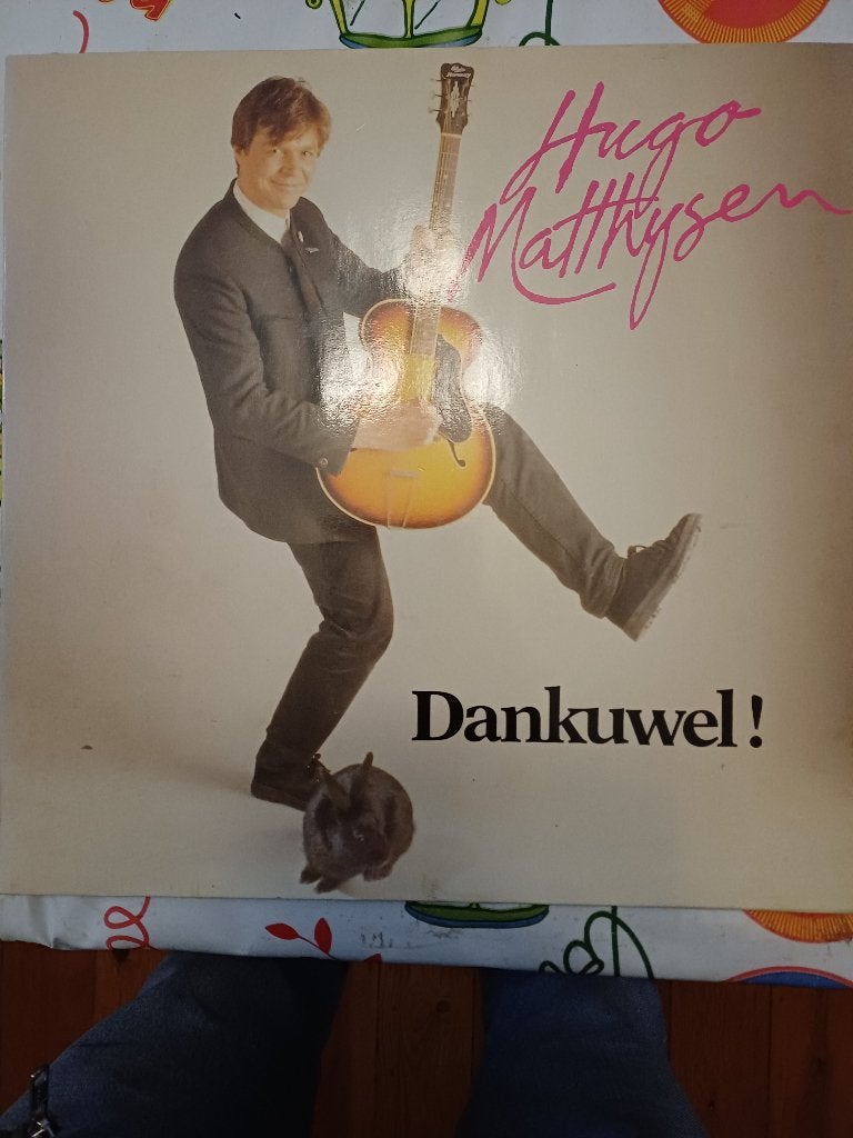 Hugo Matthysen – Dankuwel!   1990   LP   nMINT, Cd's en Dvd's, 1990 - 1999, Ophalen of Verzenden, Zo goed als nieuw, 12 inch