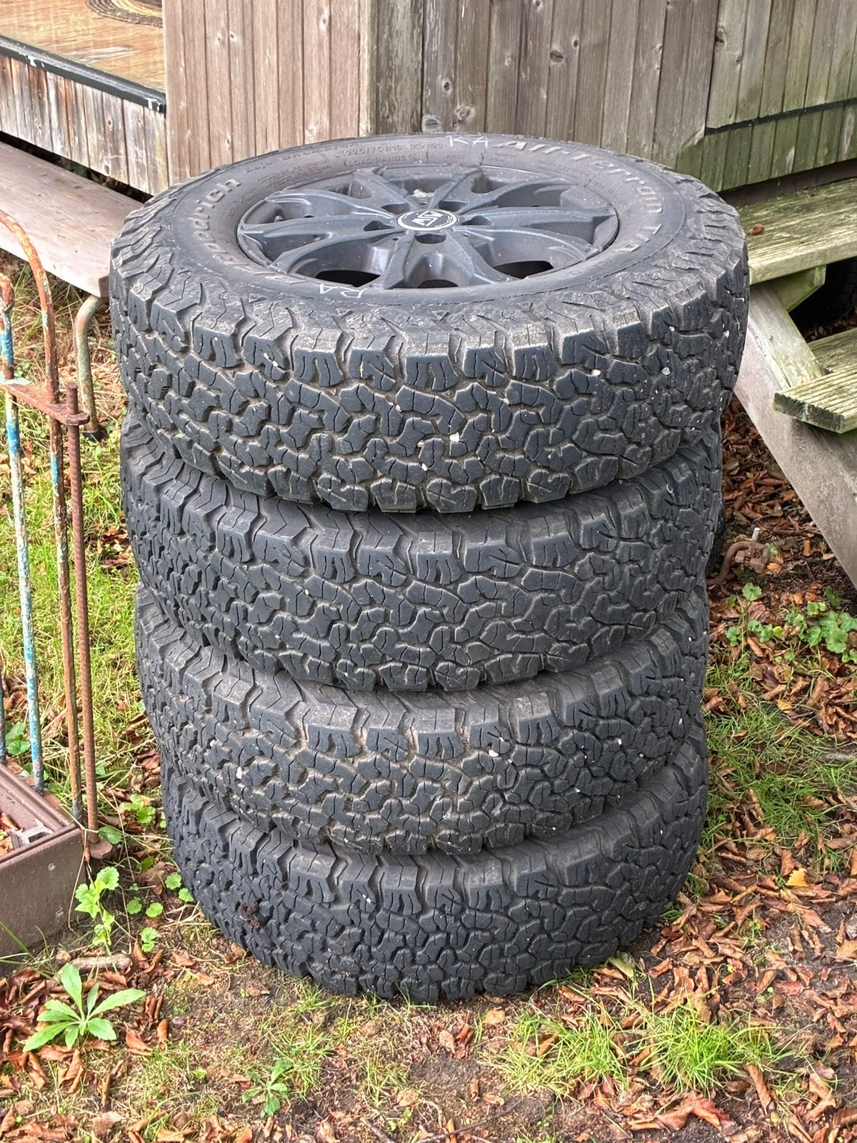 Alu velgen MSW met bf goodrich AT banden, 4 Saisons, 16 pouces, Pneu(s), Enlèvement