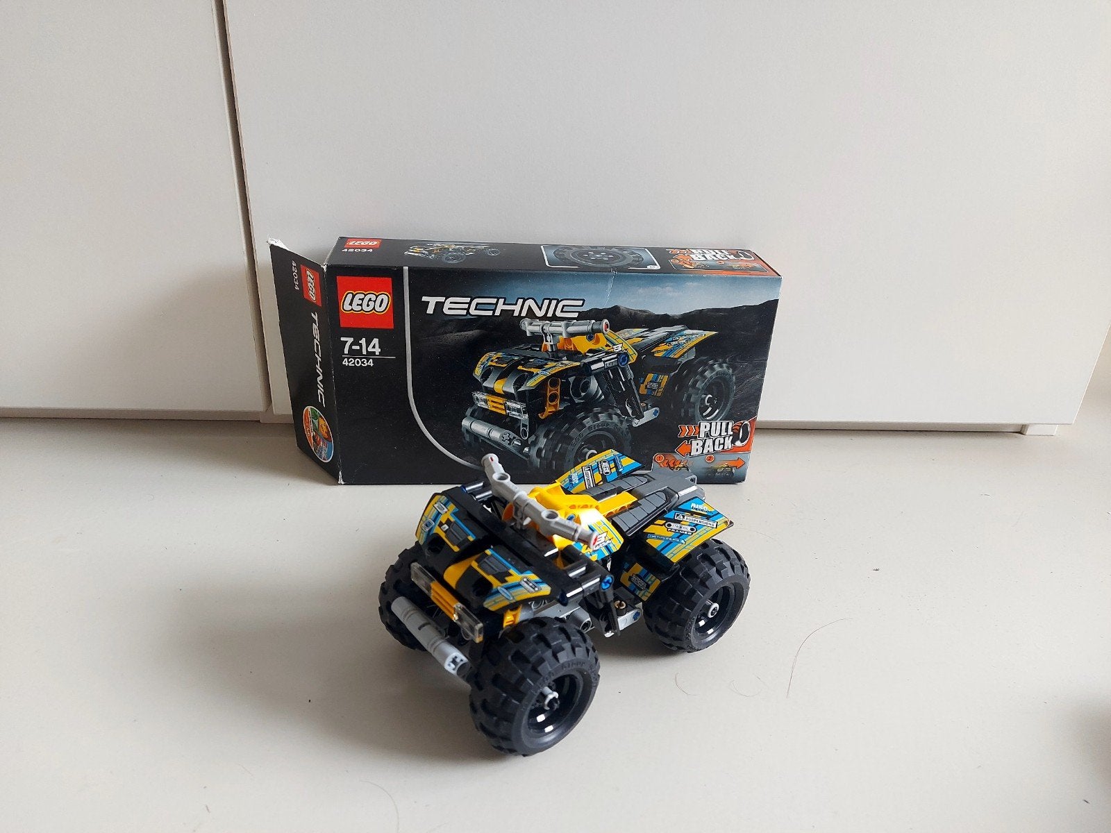 LEGO Technic 42034 Quad Bike (2015), Ophalen, Compleet, Lego, Zo goed als nieuw