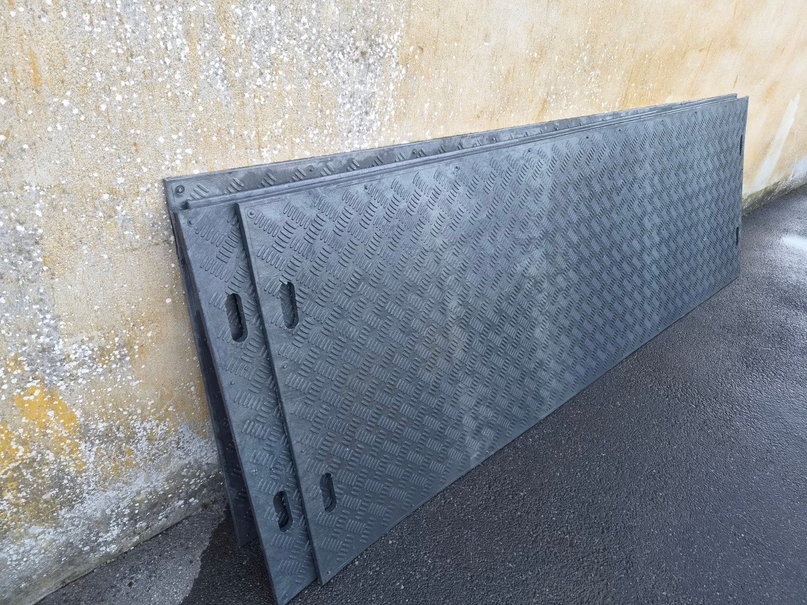 kunststof rijplaten 3x1x0,15, Doe-het-zelf en Bouw, Ophalen of Verzenden, Zo goed als nieuw